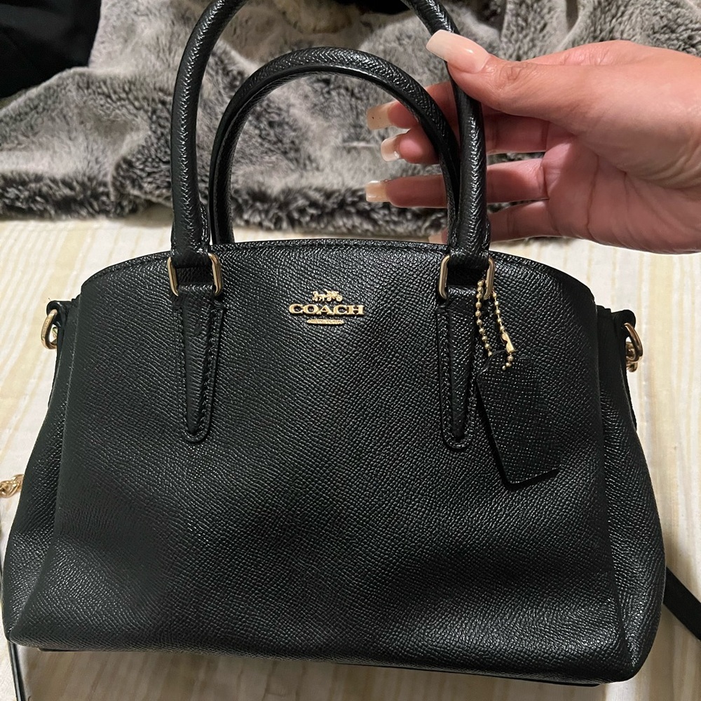 Black coach bag